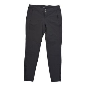 Kuhl Womens Pants Size 10 Reg Black zip Ankle Outdoor Hiking Travel